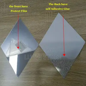 Acrylic Diamond Mirror Wall Sticker