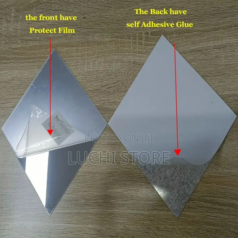 Acrylic Diamond Mirror Wall Sticker