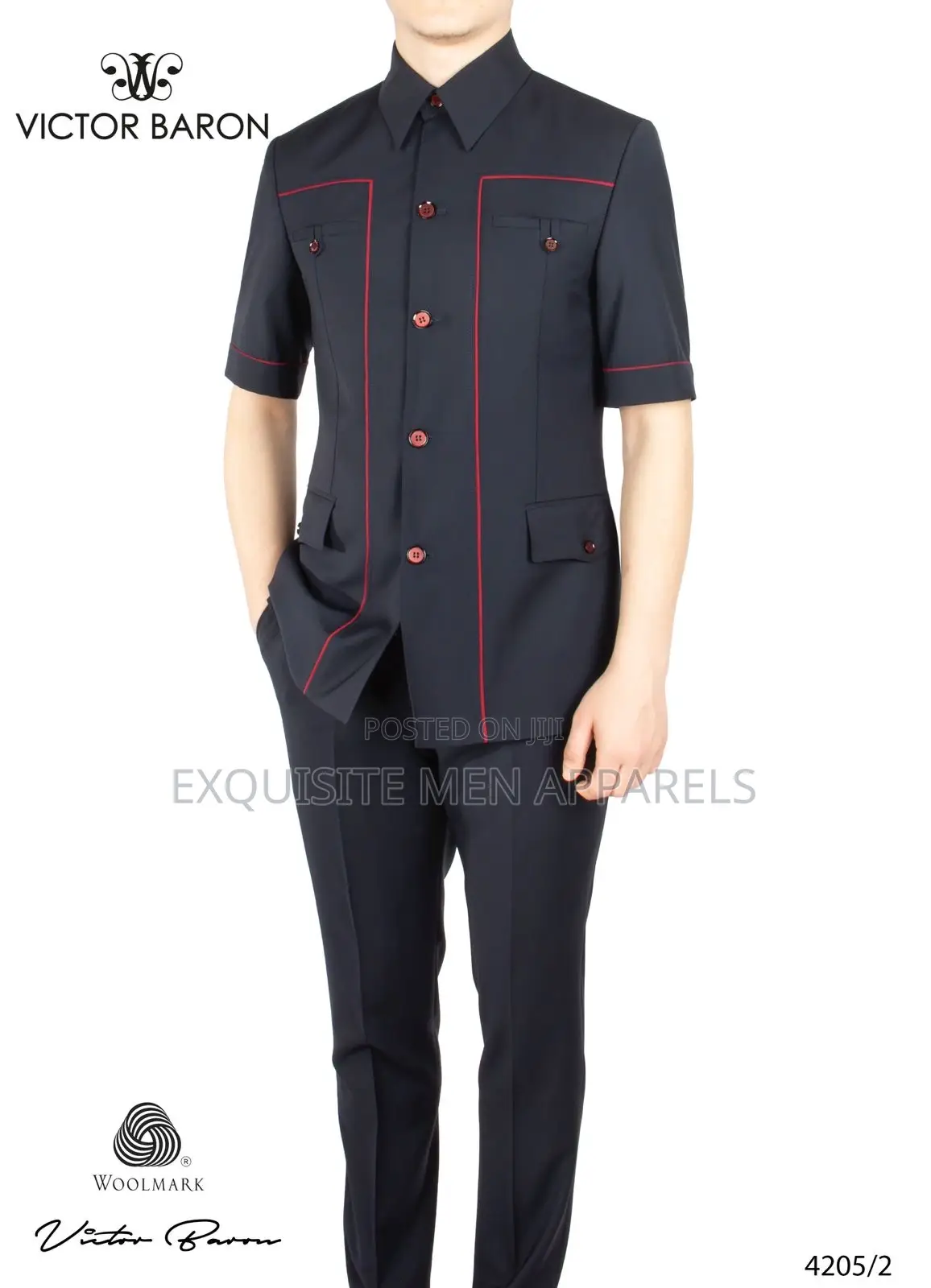 Exquisite Victor Baron Turkish Safari Men’S Suit