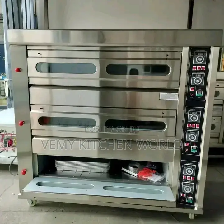 Industrial Gas Oven 9trays 3decks