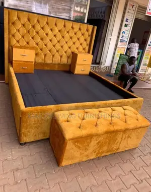 Padded Bed Frame 6 by 6