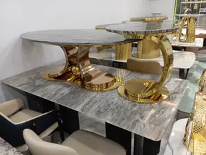 Quality Marble Top Center Table Set