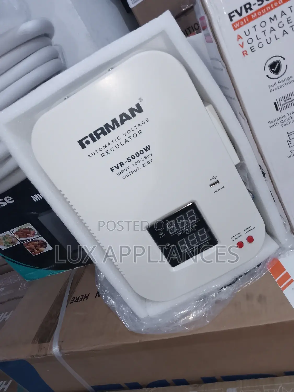 Automatic Voltage Regulation Stabilizer Firman