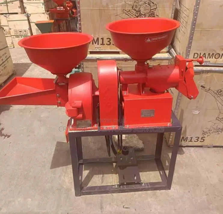 Mini Rice Miller,: 2 in 1