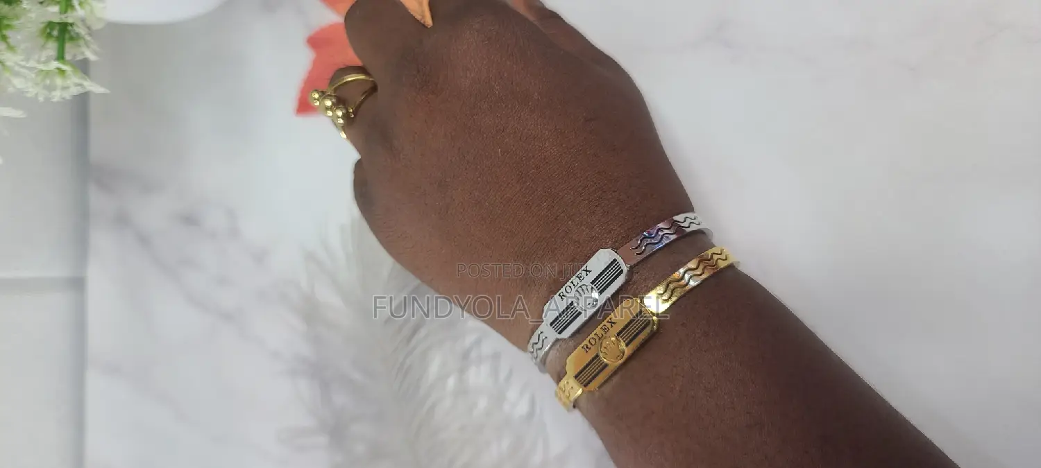 Rolex Titanium Hand Bangle