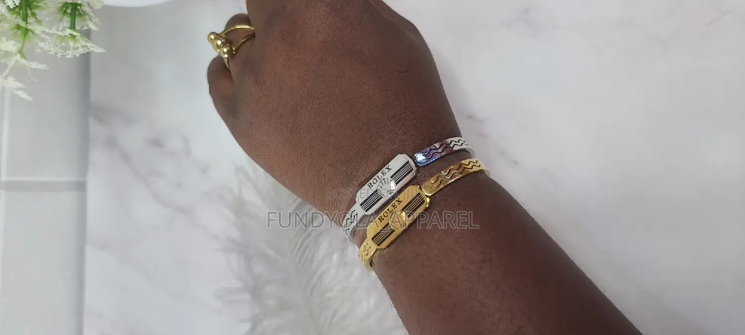 Rolex Titanium Hand Bangle