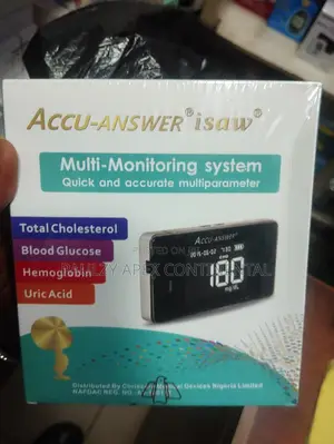 Cholesterol, Blood Glucose, Hemoglobin And Uric Acid Machine
