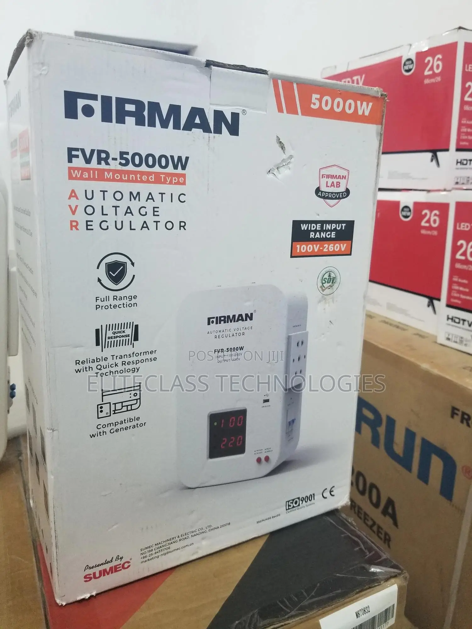 Firman 500W Wall Mounted Stablizer (Standard).