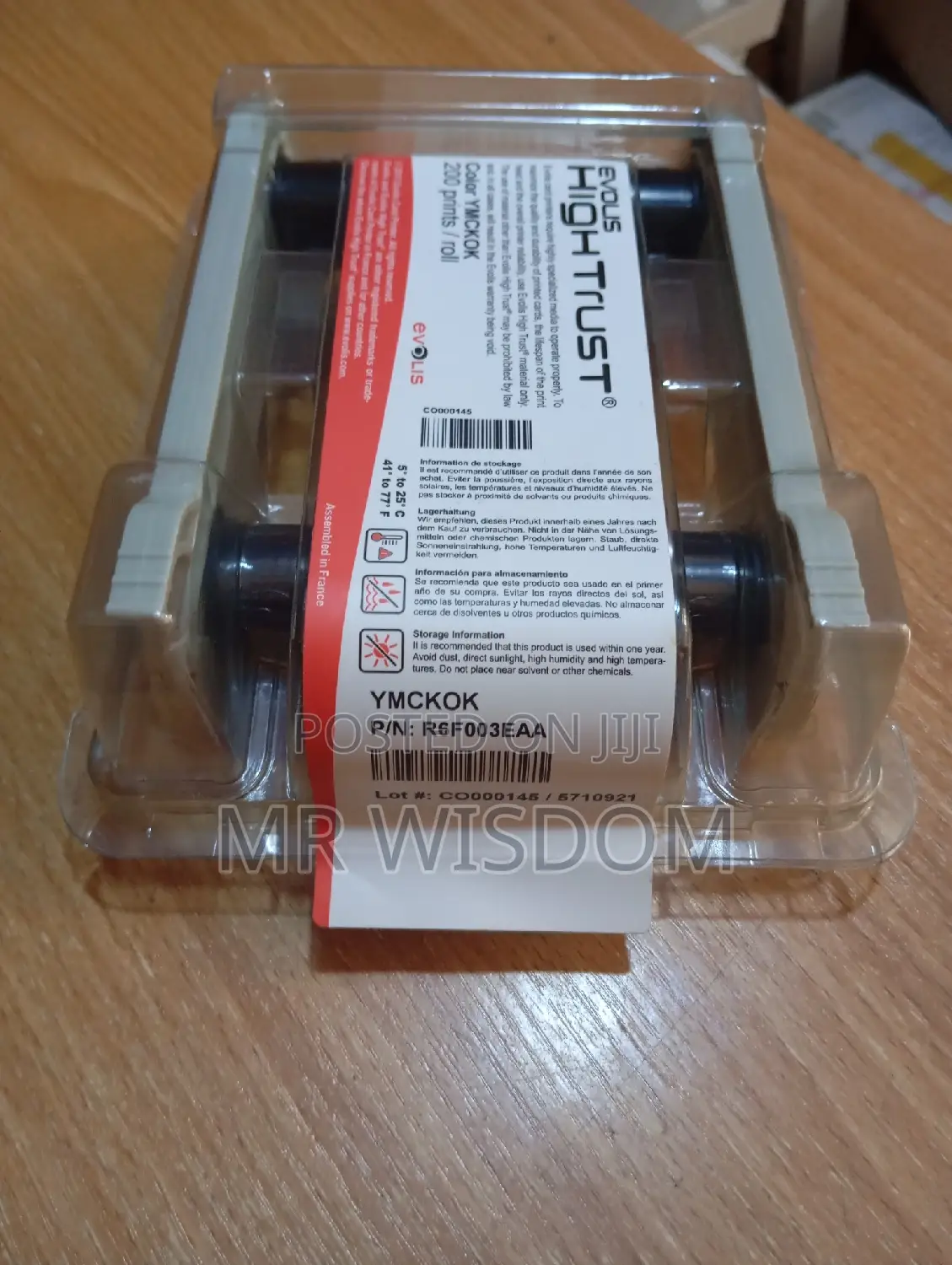 Evolis Color Ribbon 200 Print EAA