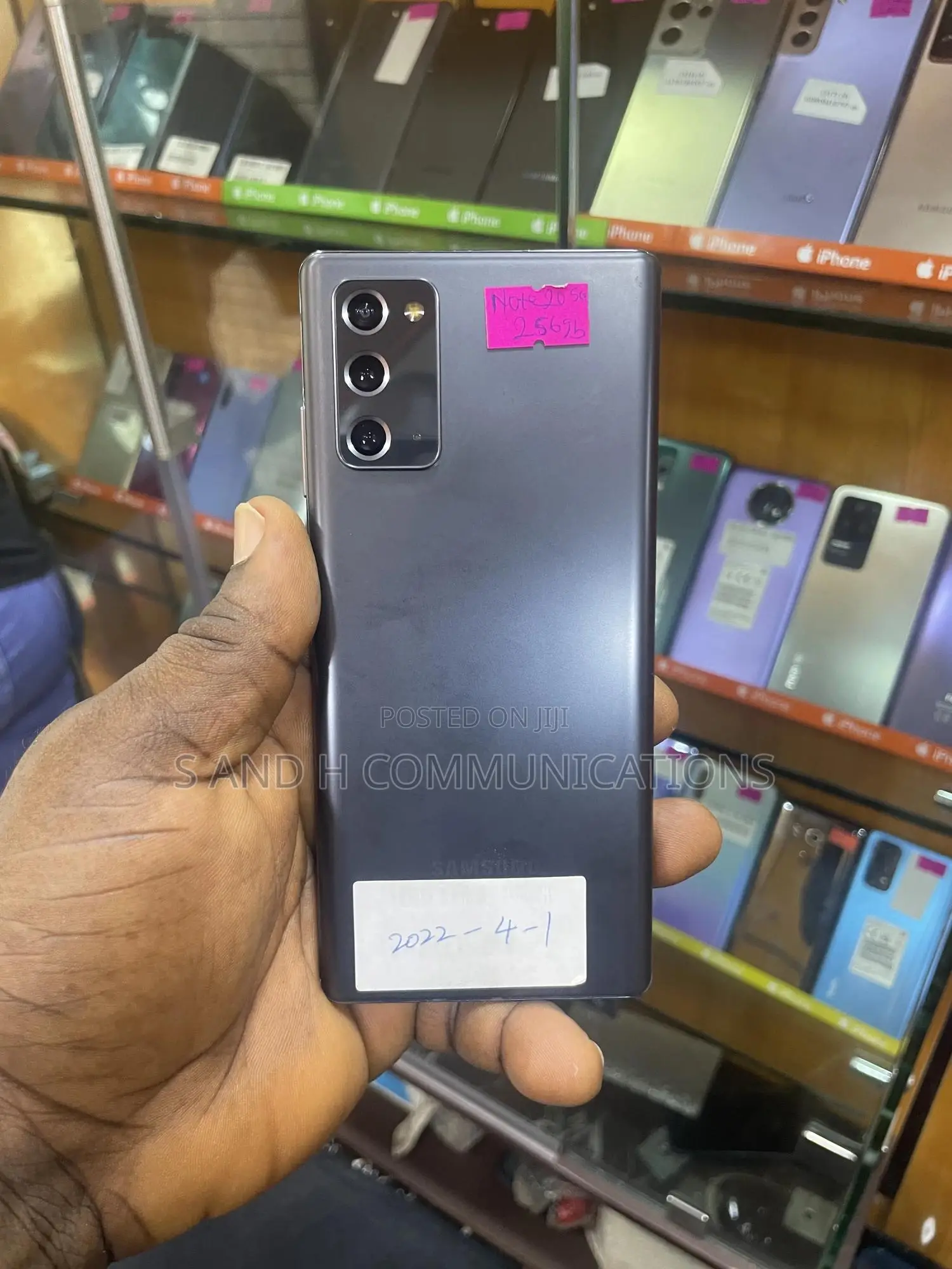 Samsung Galaxy Note 20 256 GB Black