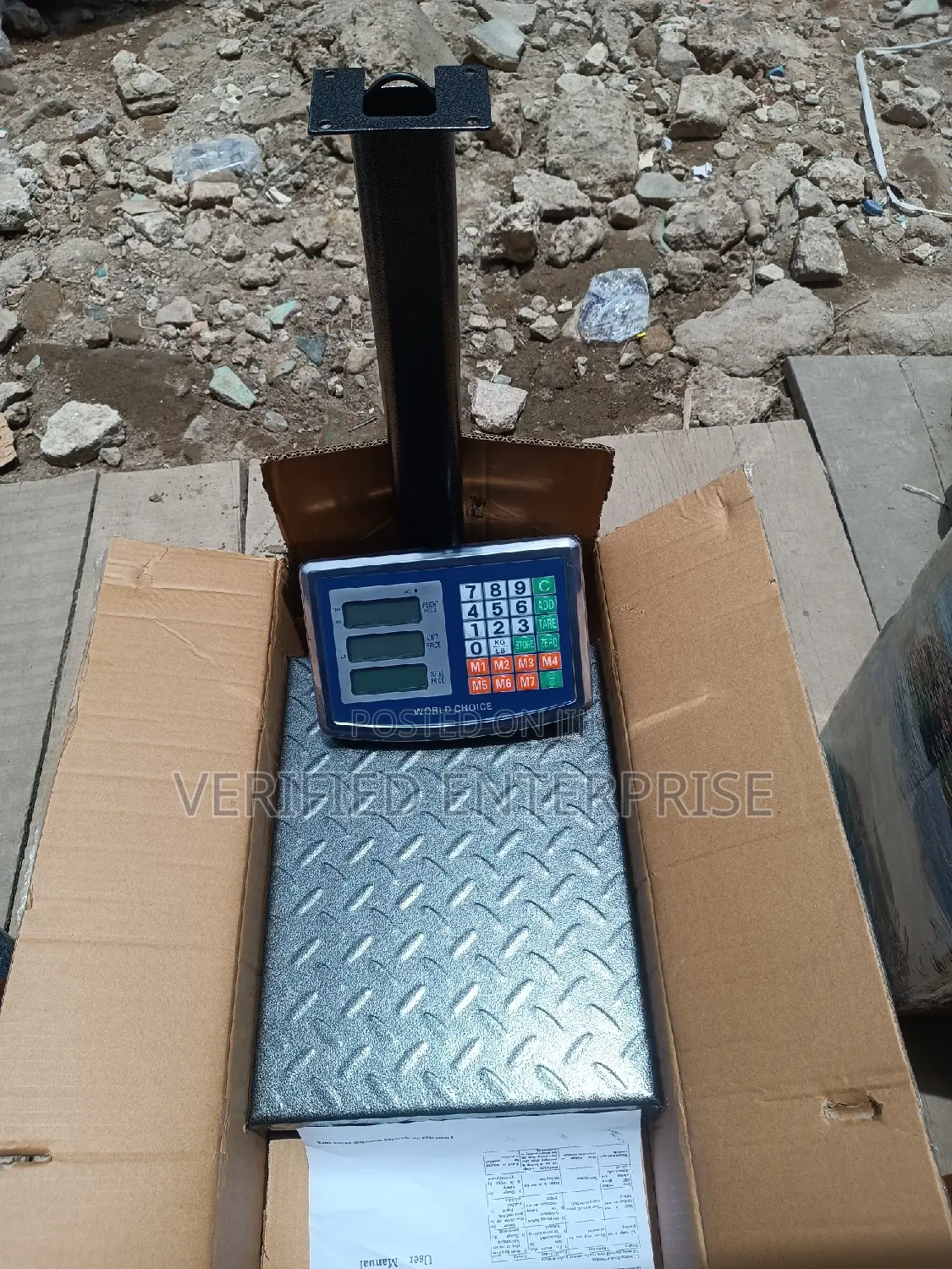 Digital Platform Scale - 100 Kg