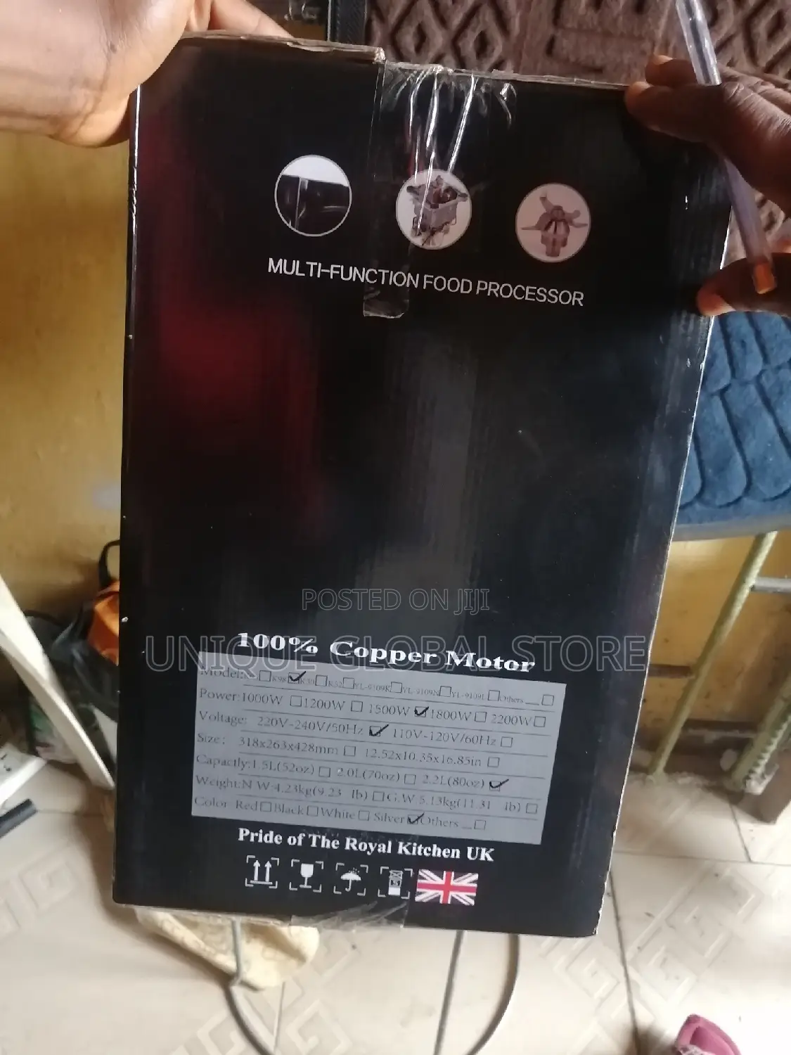 Queen Commercial Blender - 2200W - 2.2l