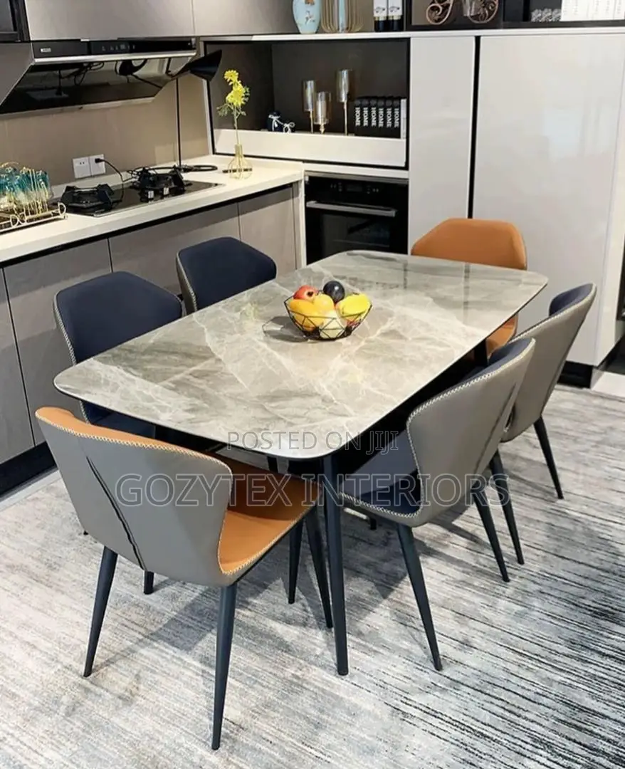 Marble Dinning Table Set