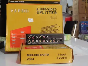 8port Audio and Video Splitter