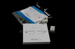 Netprocat6 Utp Double Face Plate (Nfp-Owhi21)