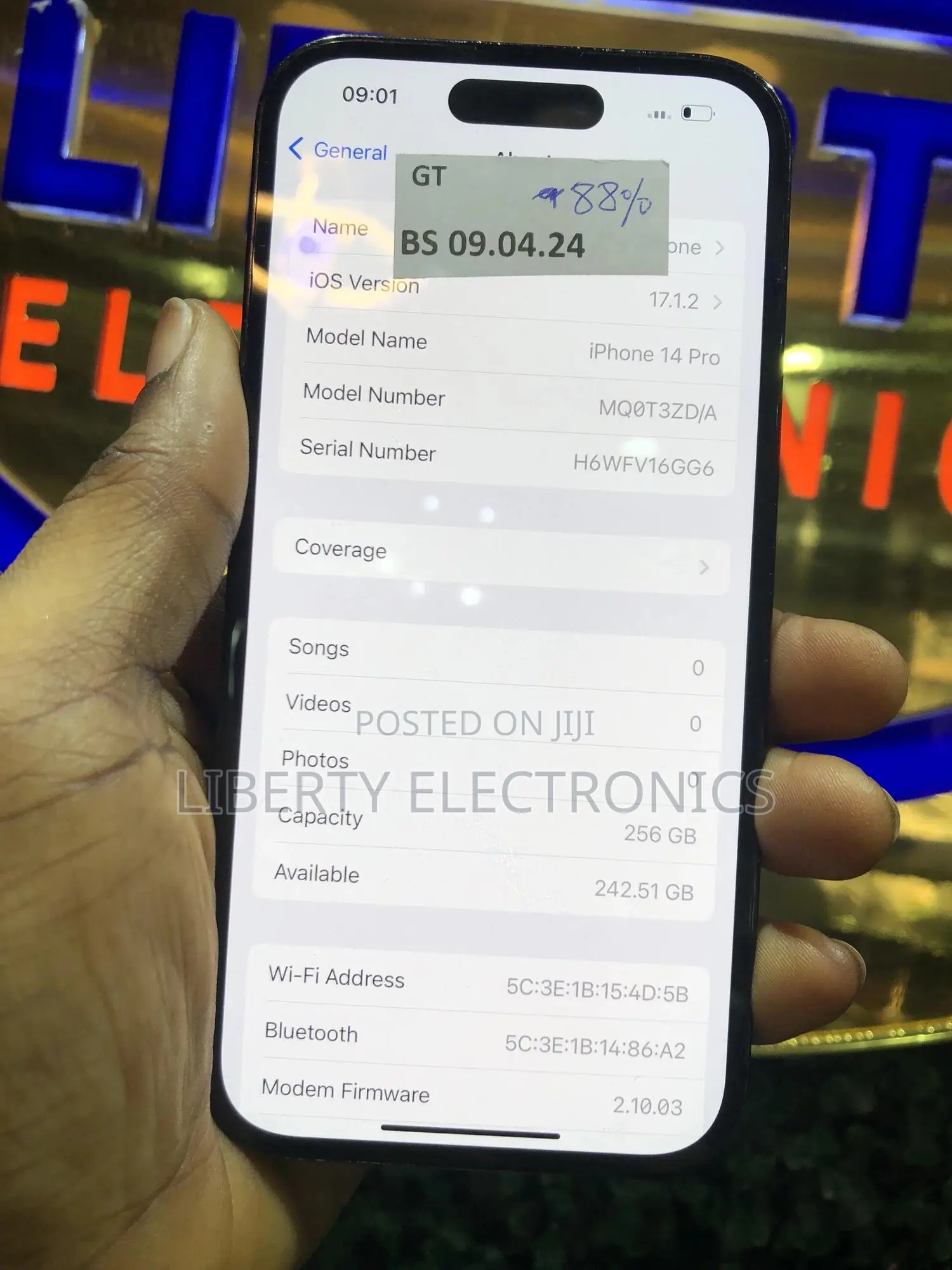 Apple iPhone 14 Pro 256 GB Gray