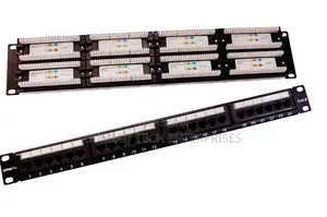 Netpro 48 Port 1U Rackmount Cat 6 Unshielded Full Loaded Pat