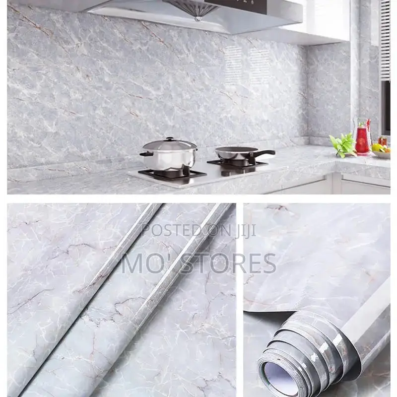 Self Adhesive Waterproof Marble Wallpaper