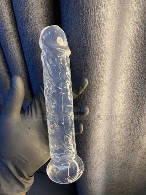Super Suction Transparent Realistic Dildo Ball-Free