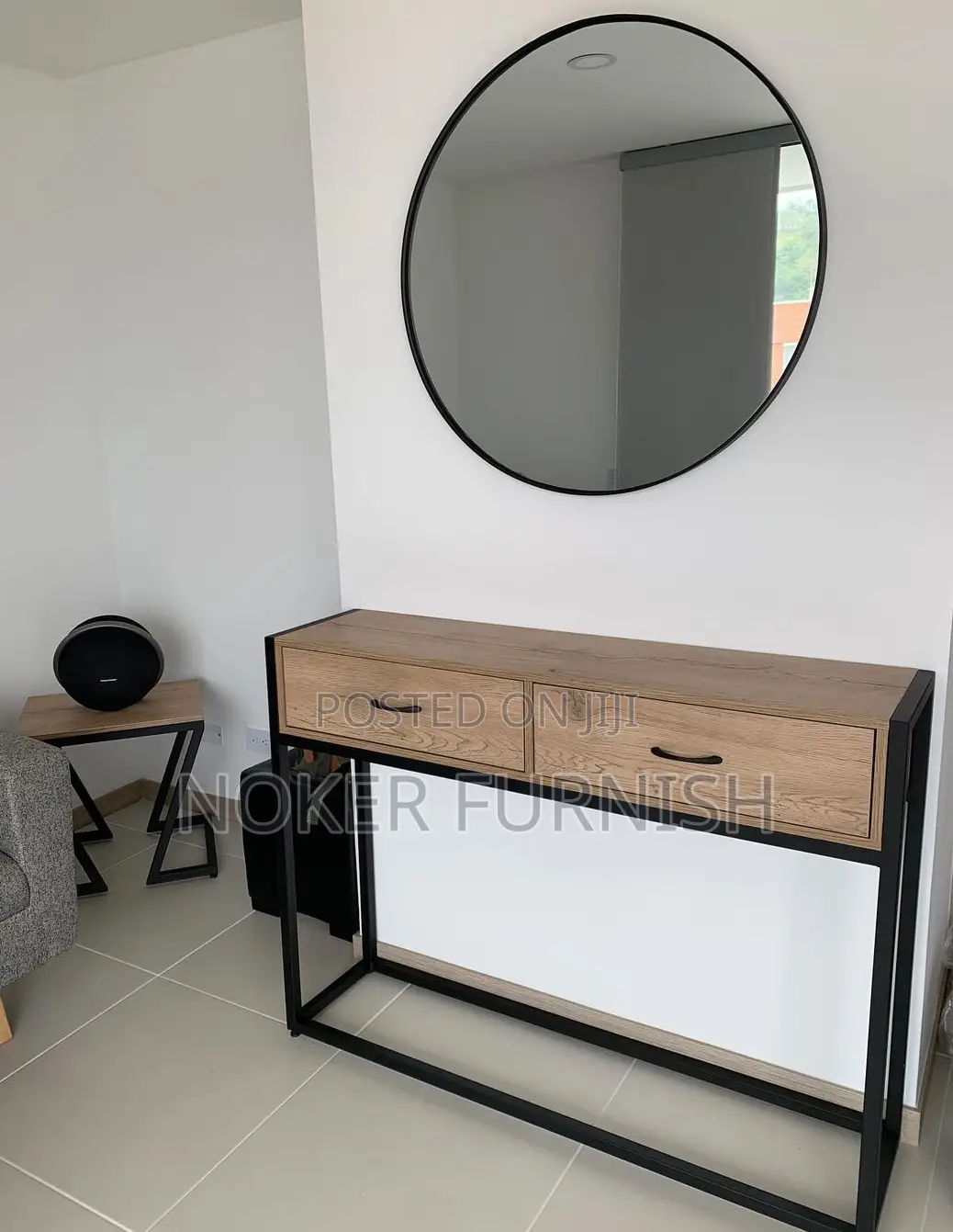 Luxury Console Table With Mirror