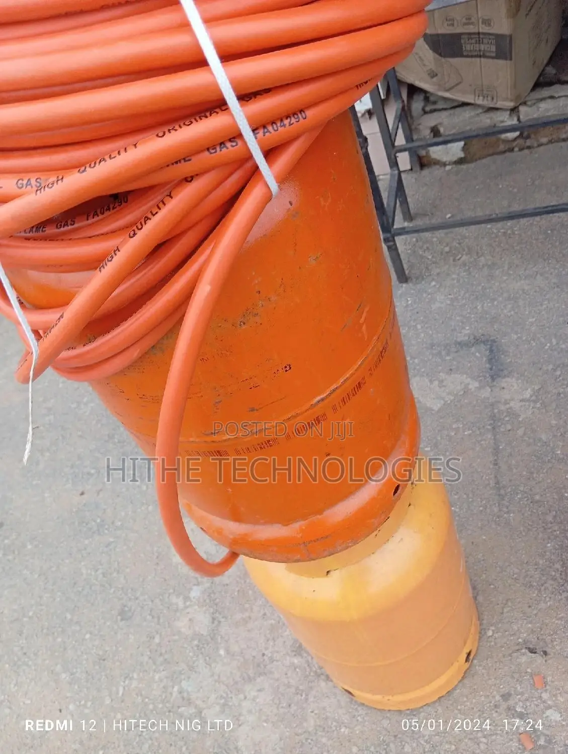 Used 12.5kg Gas Cylinder