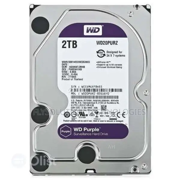 2tb Surveillance Wd Purple
