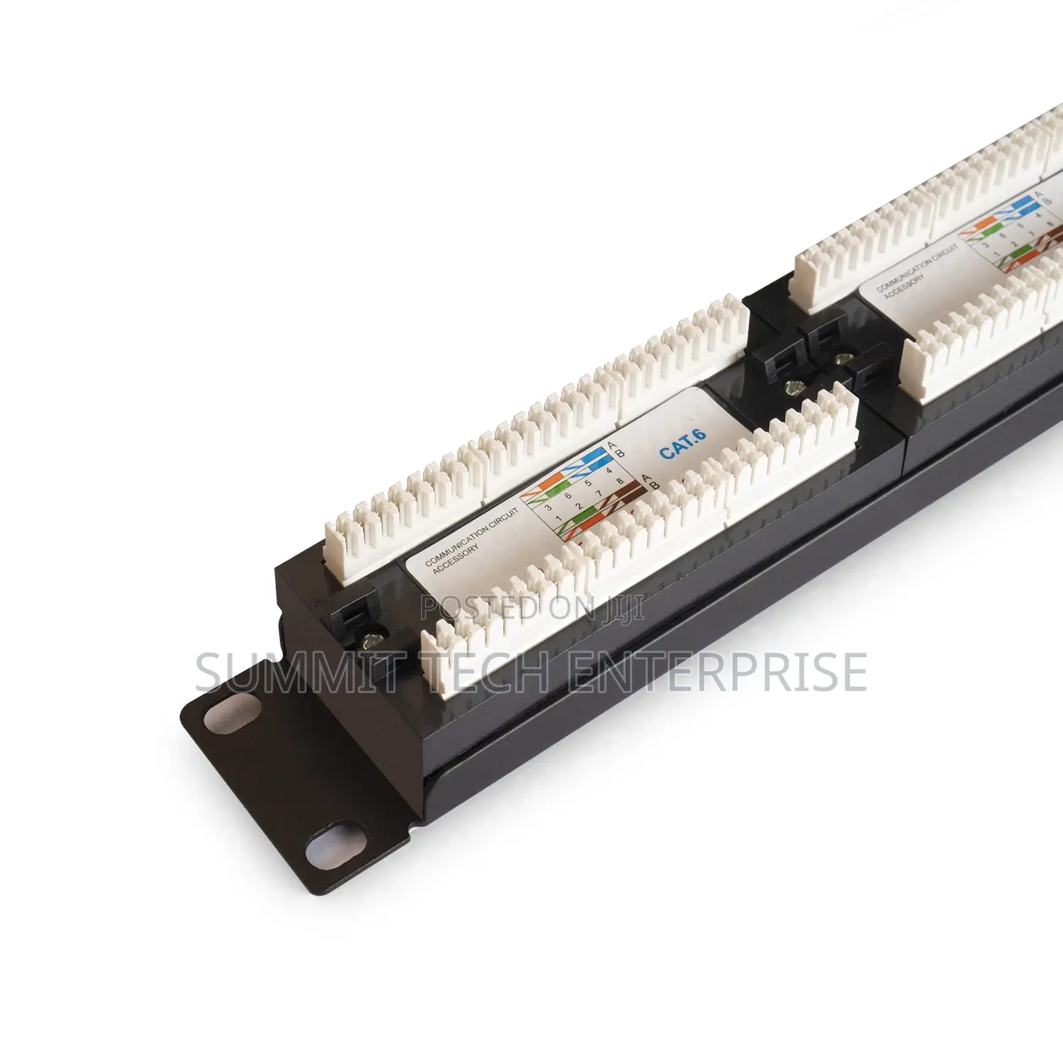 Netpro 24 Port 1U Rackmount Cat 6 Unshielded Full Loaded Pat