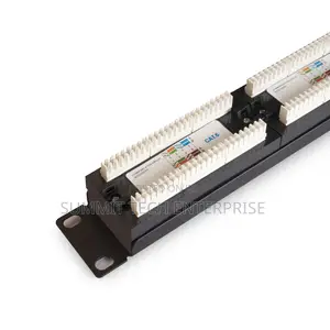 Netpro 24 Port 1U Rackmount Cat 6 Unshielded Full Loaded Pat