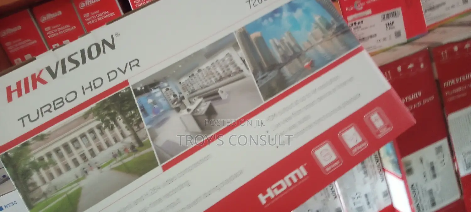 16 And 8 Channels Hikvision DVR Recorder