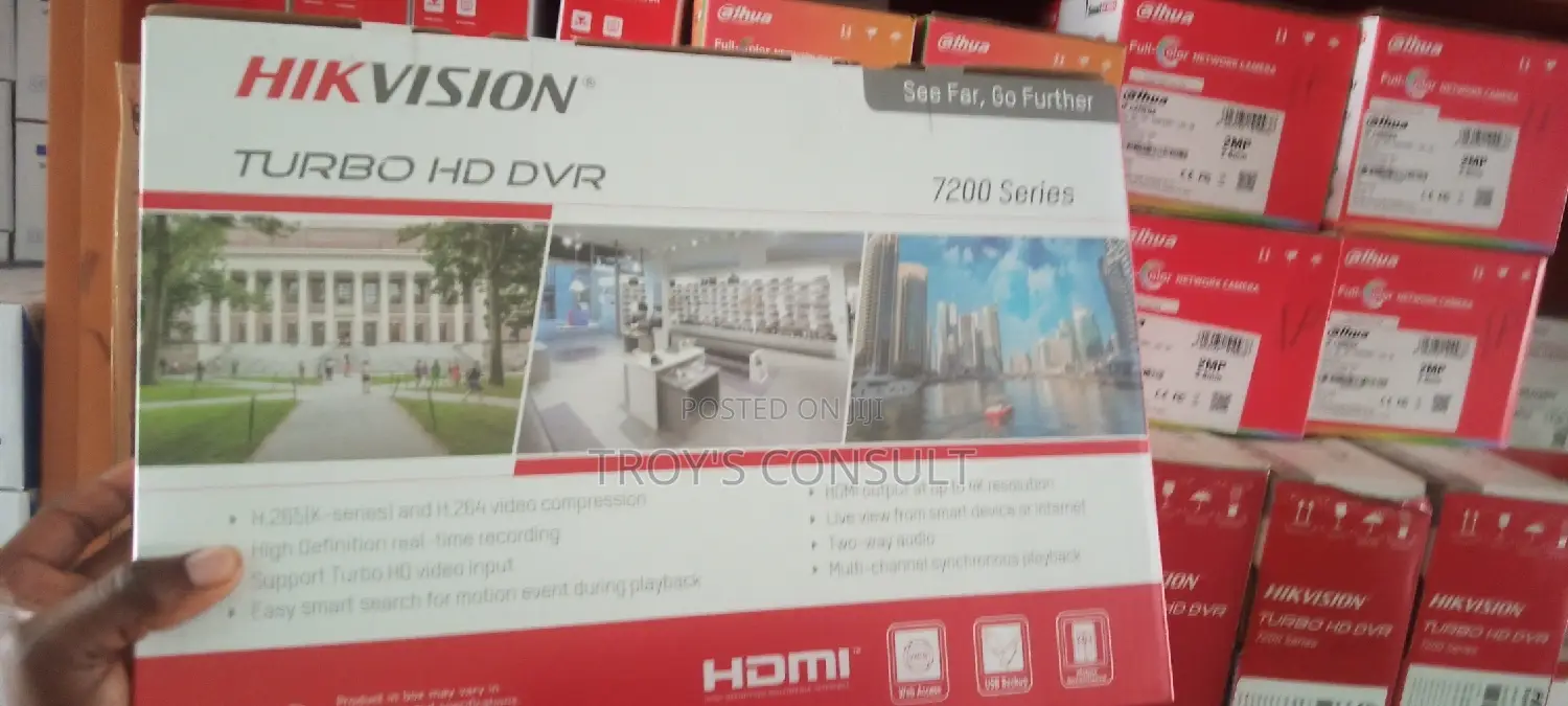 16 And 8 Channels Hikvision DVR Recorder