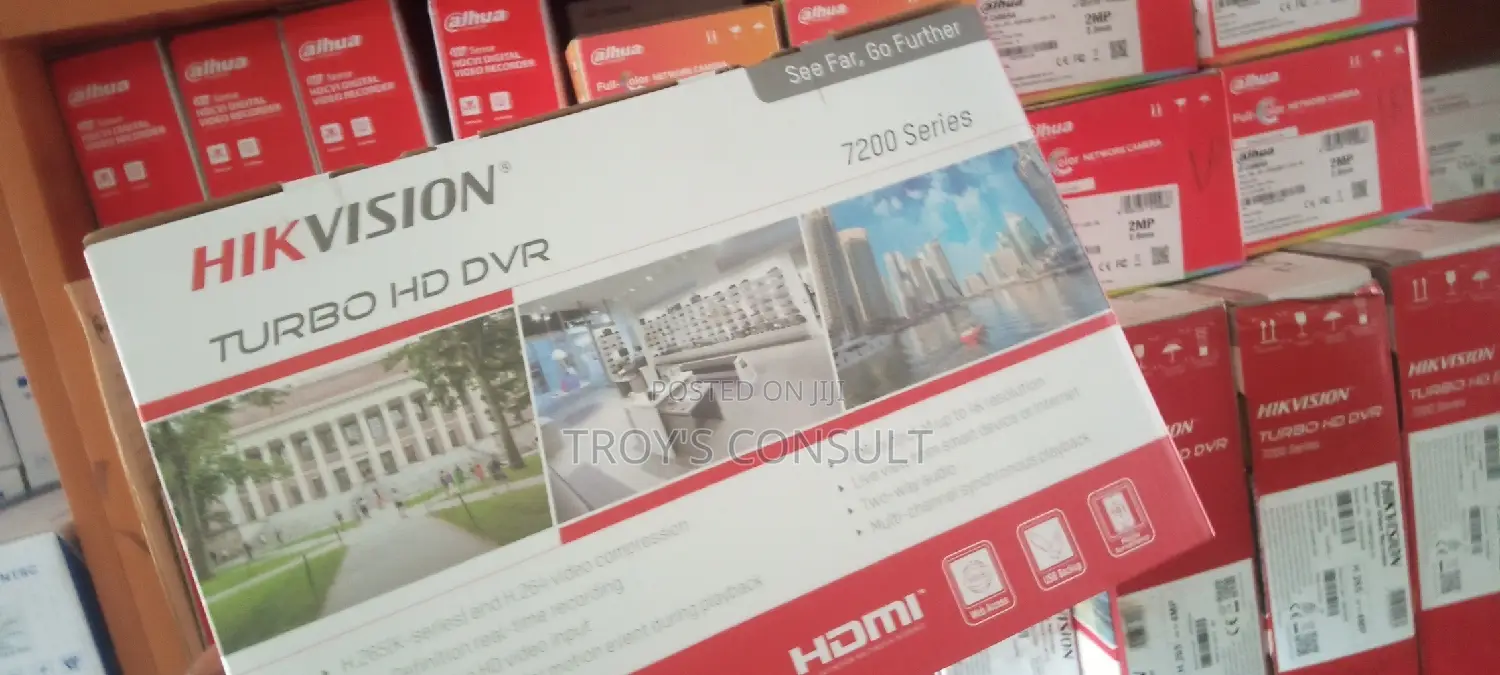 16 And 8 Channels Hikvision DVR Recorder