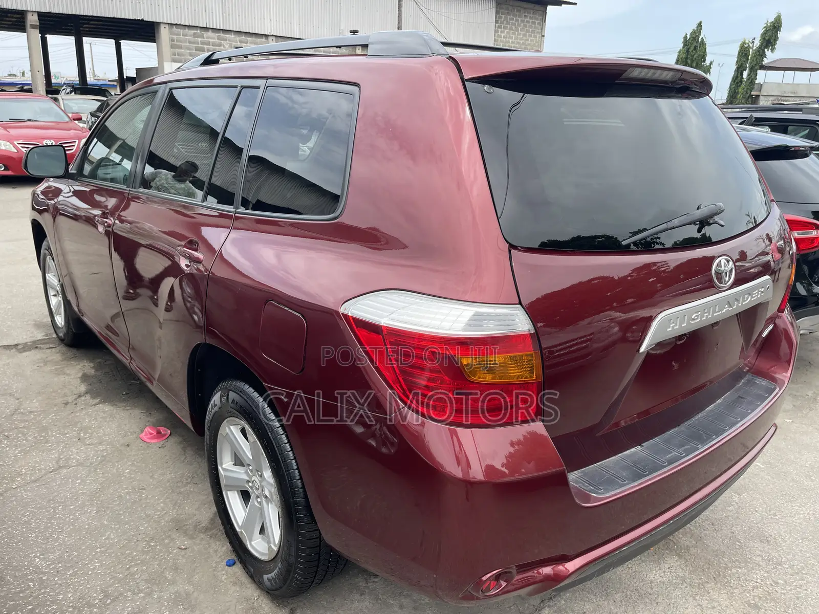 Toyota Highlander 2009 Red