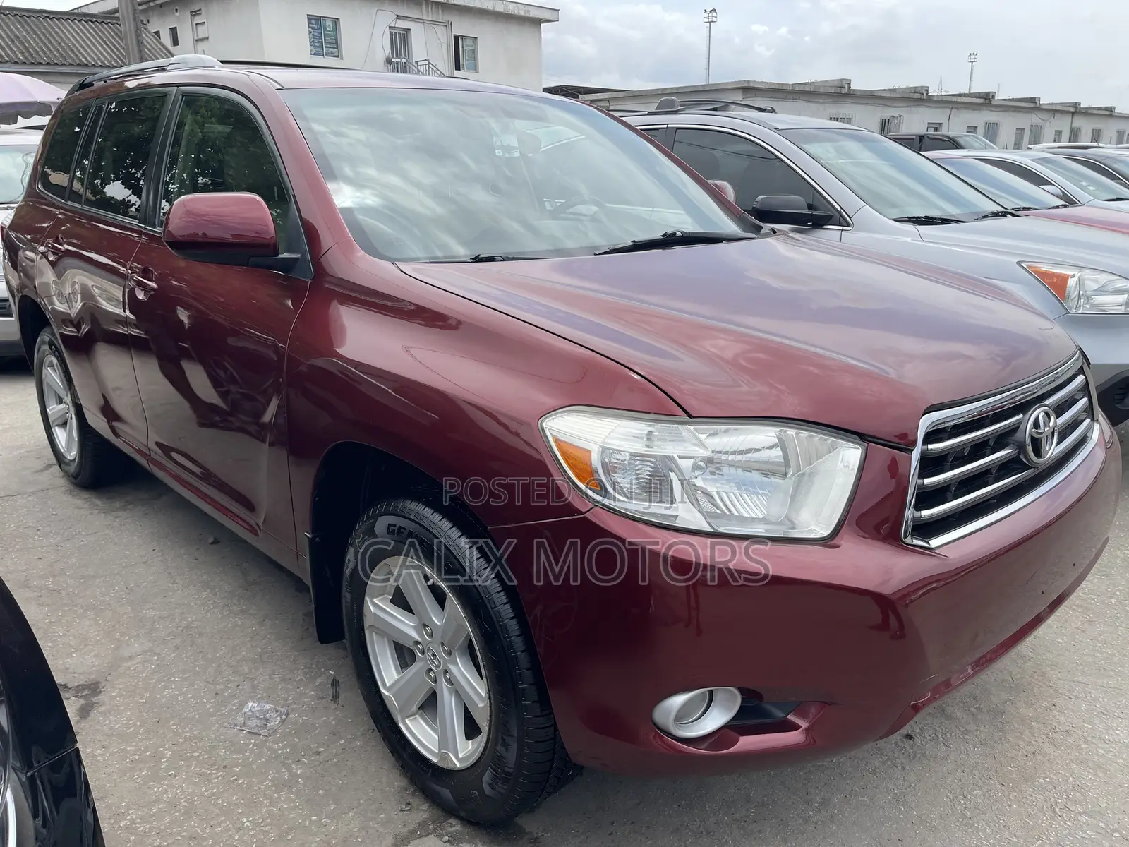 Toyota Highlander 2009 Red
