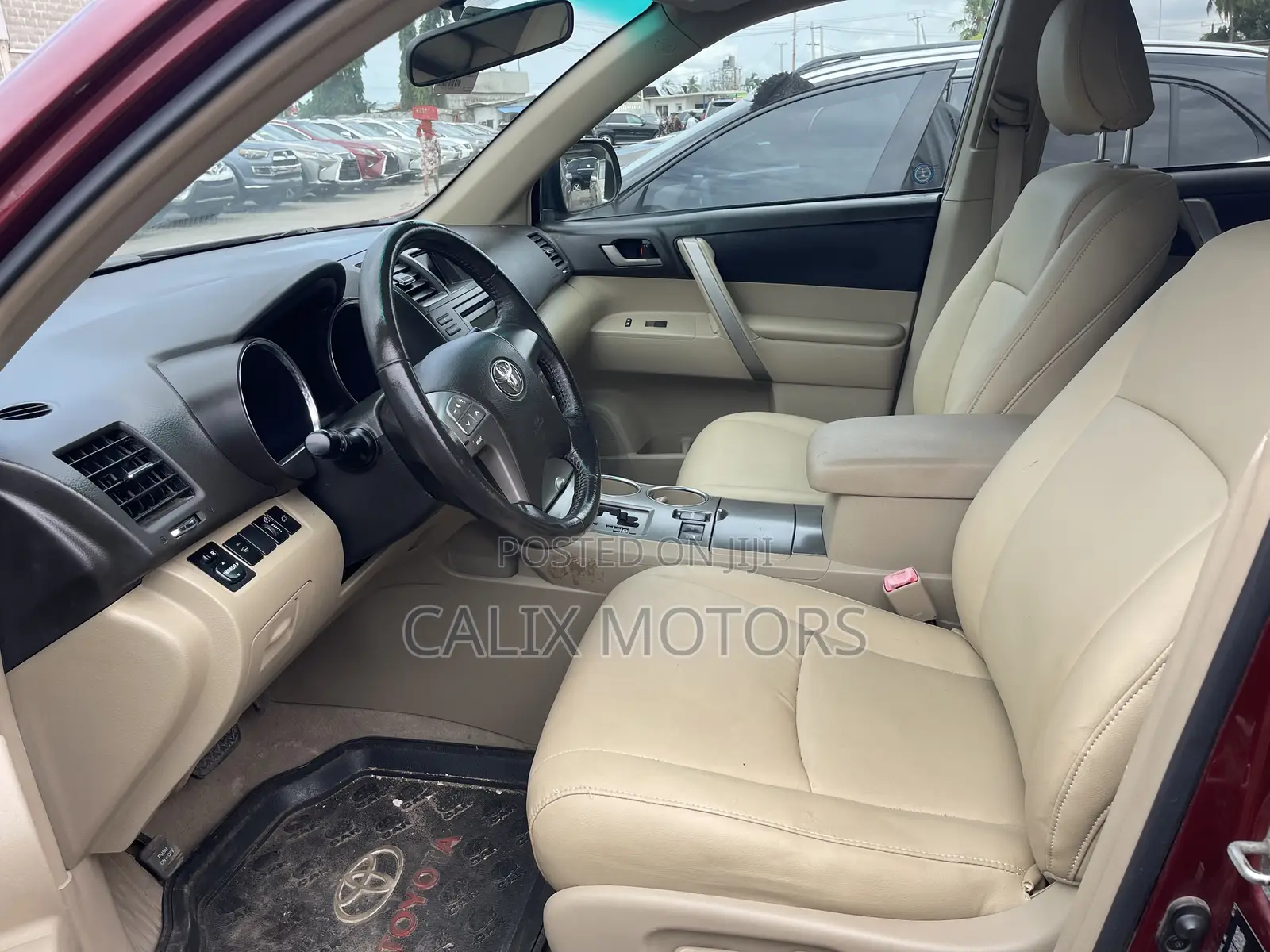 Toyota Highlander 2009 Red