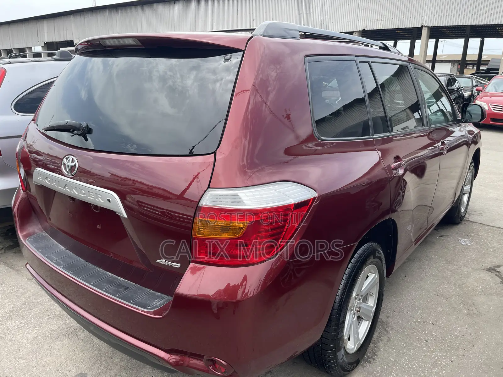 Toyota Highlander 2009 Red