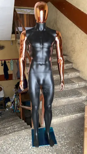 Male Matt Black Body and Rose Gold Dummy