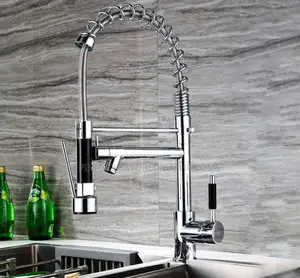 Stainless Kitchen Spring Mixer Tap 002