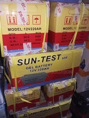 220ah 12V SUN-TEST Dry Cell Battery