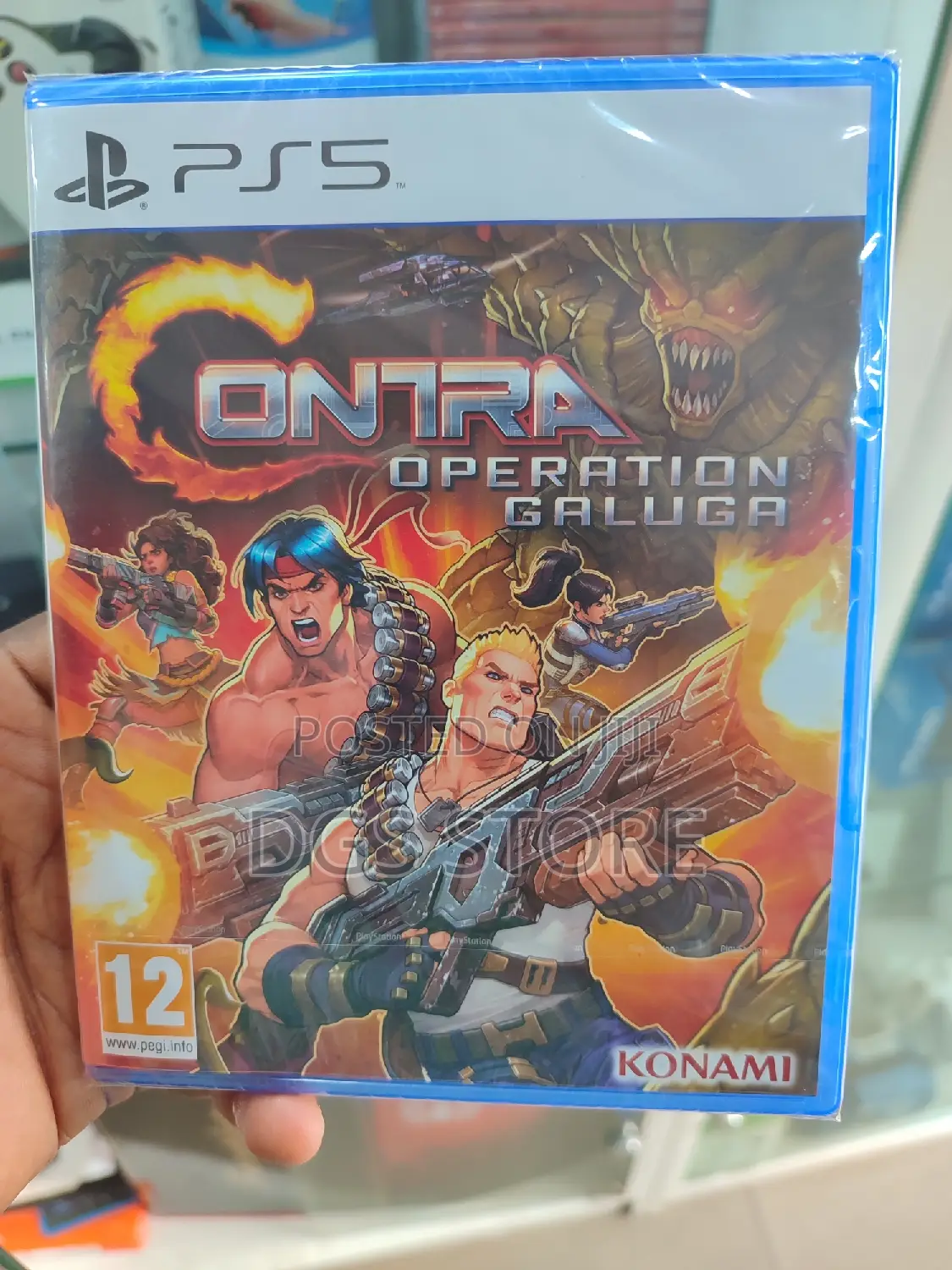 Ps5 Contra Operation Galuga Game