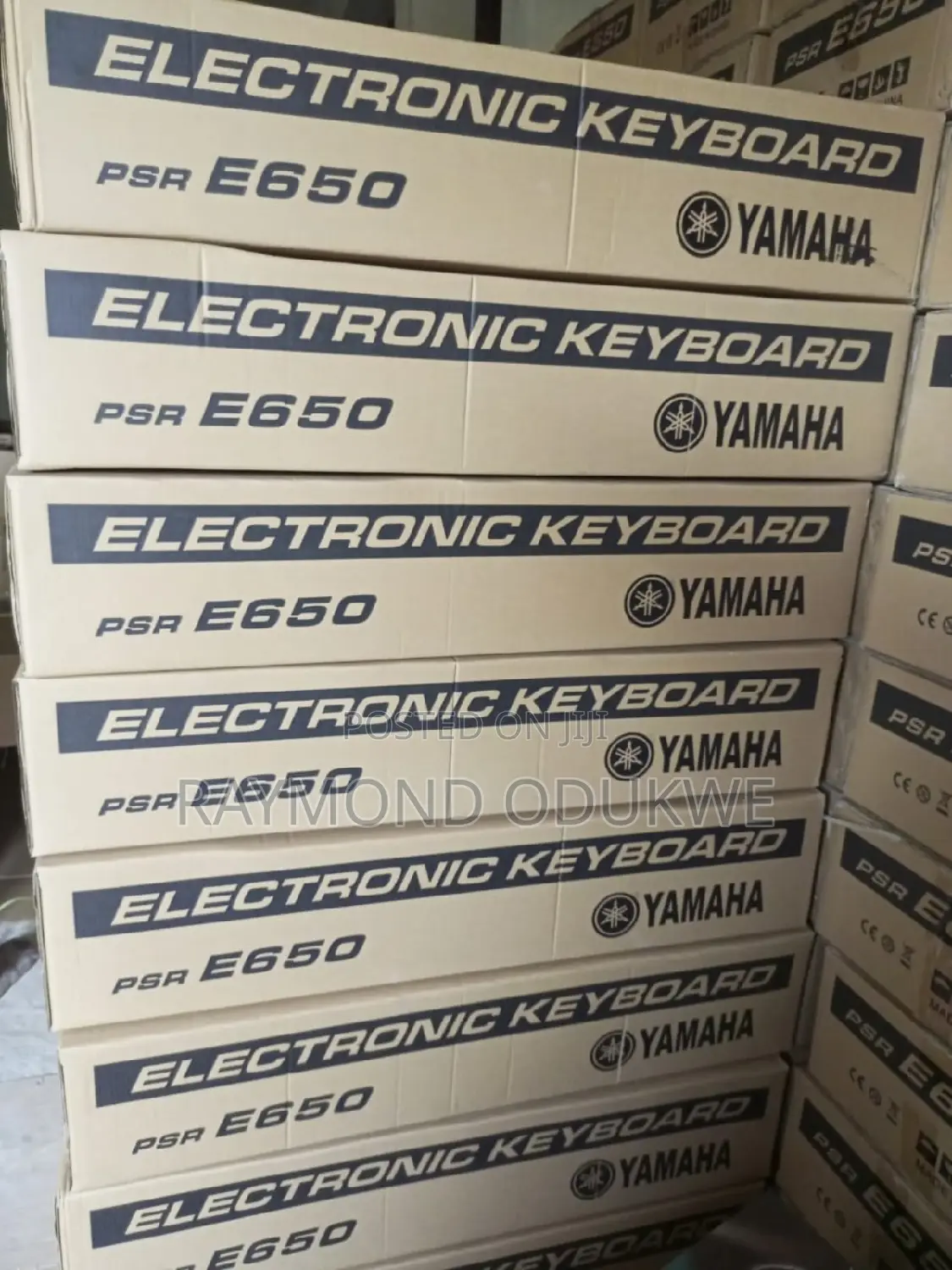 Yamaha PSR Keyboard Piano With Power Adapter