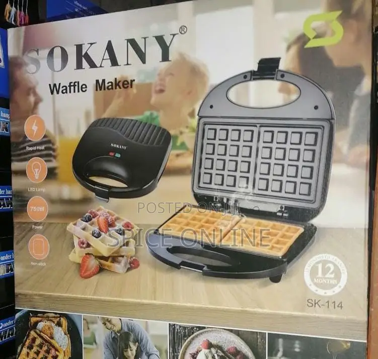 Original Sokany Waffle Maker
