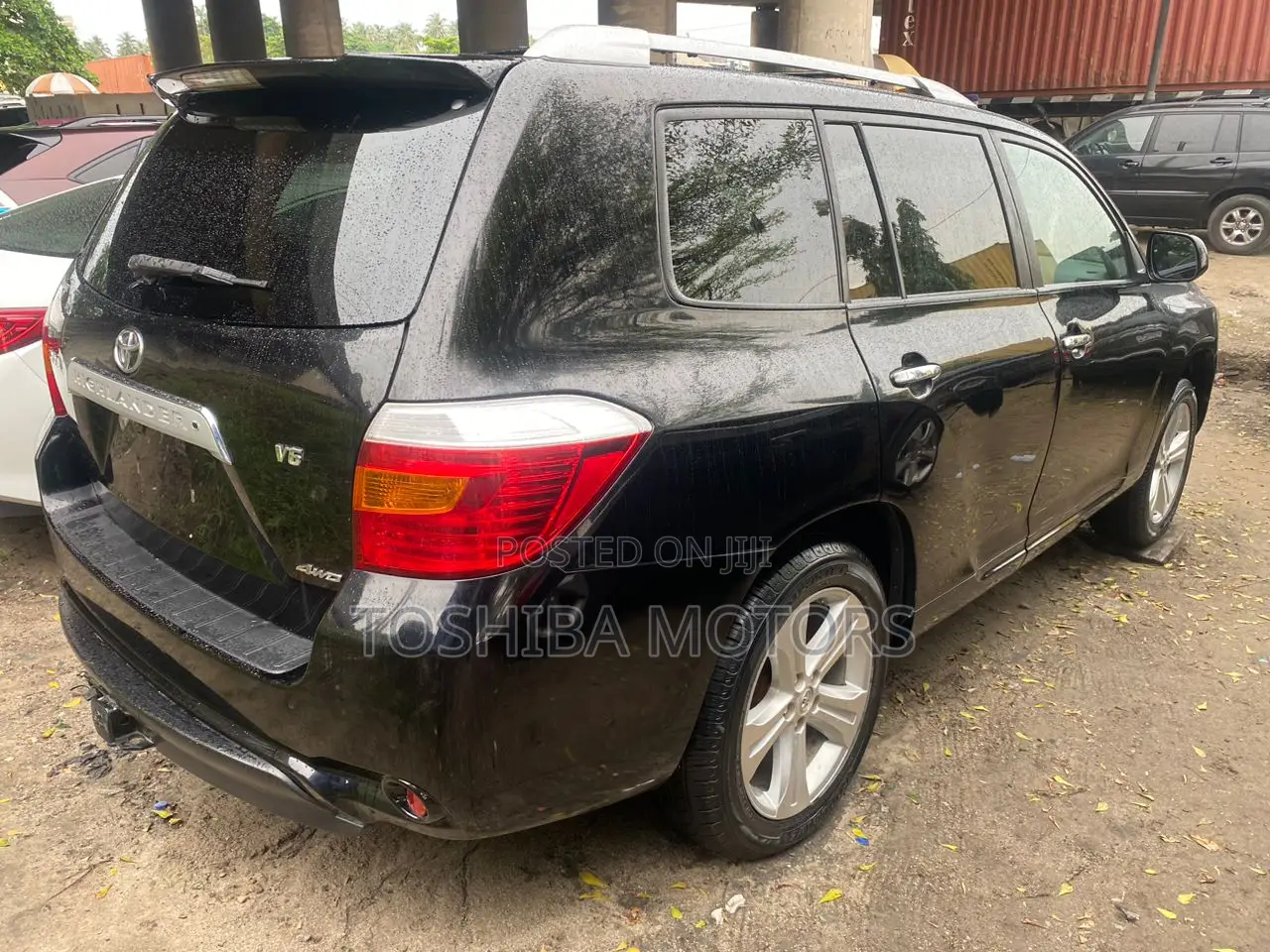 Toyota Highlander Limited 2008 Black