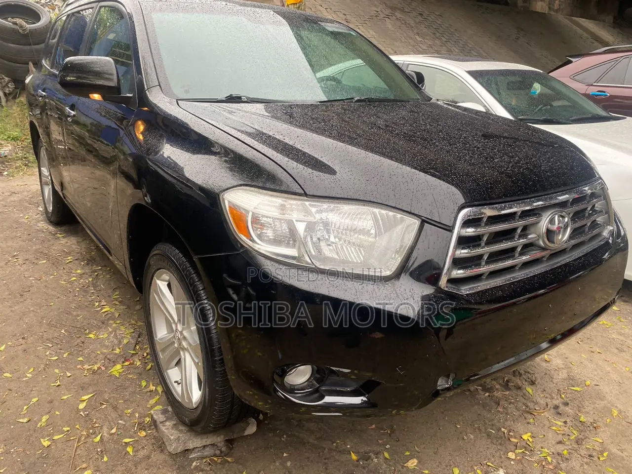 Toyota Highlander Limited 2008 Black