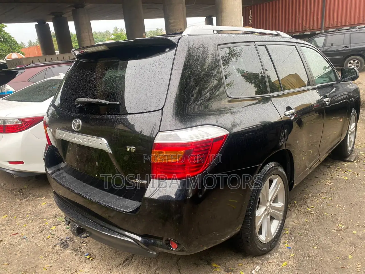 Toyota Highlander Limited 2008 Black