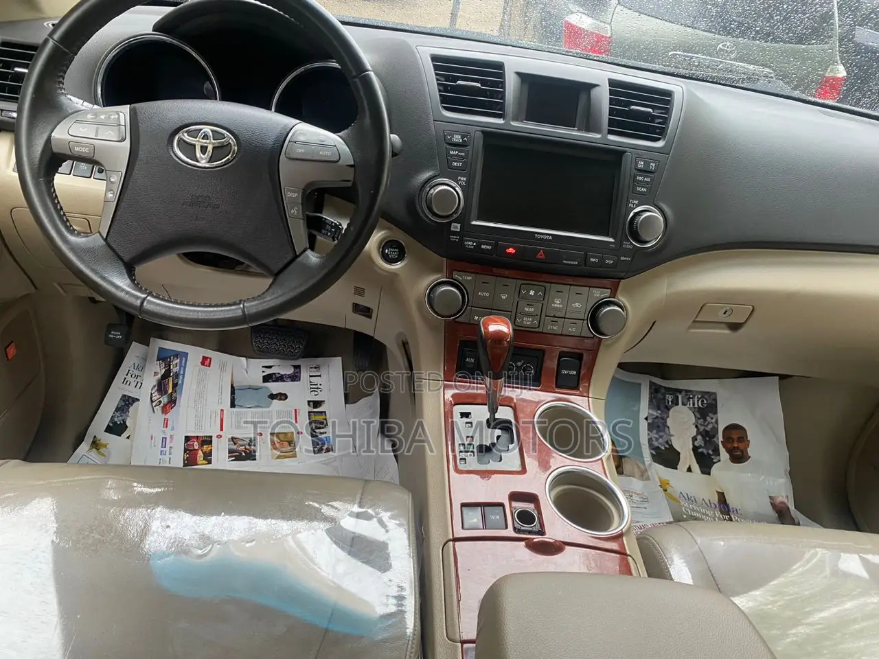 Toyota Highlander Limited 2008 Black