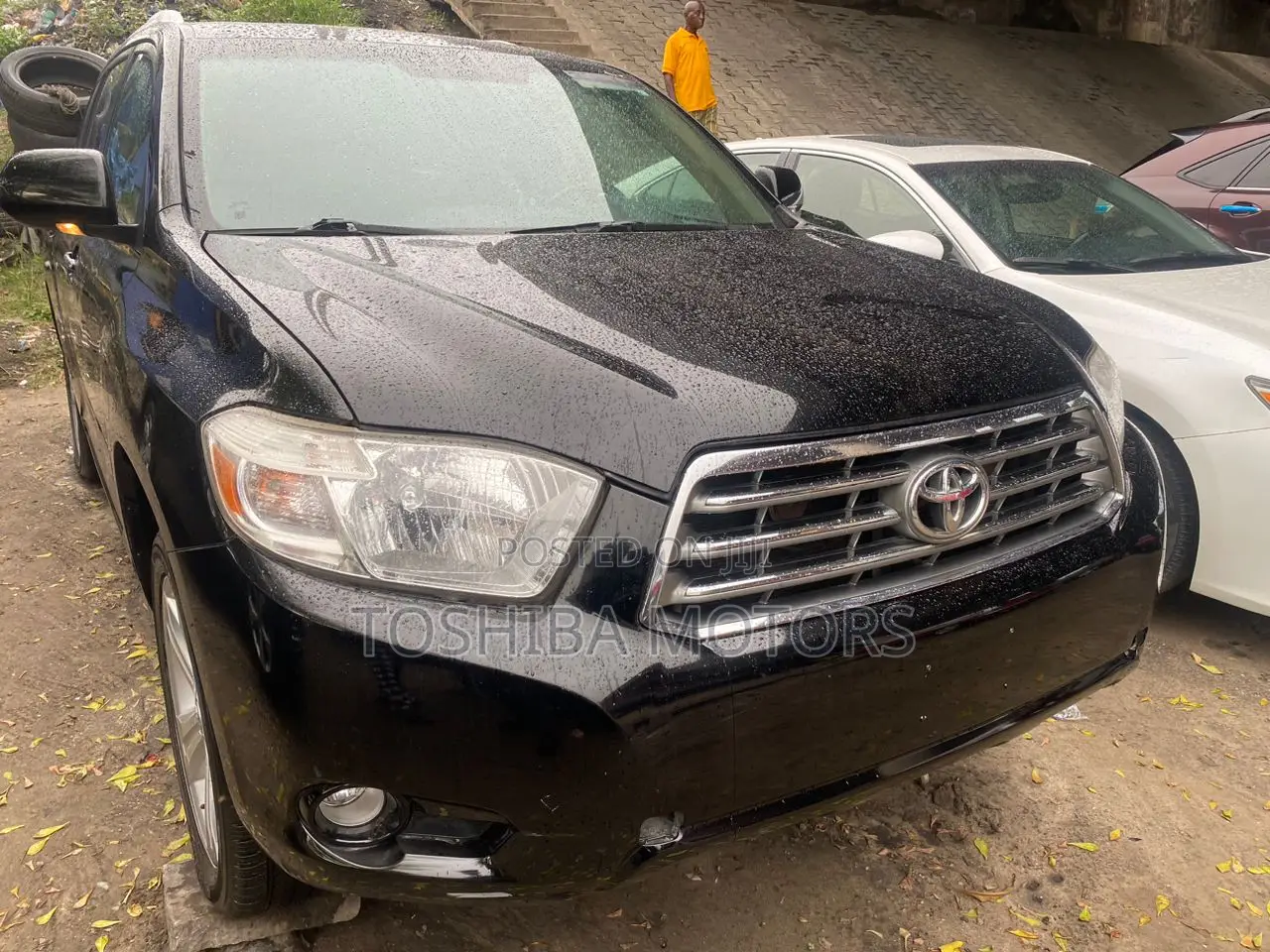 Toyota Highlander Limited 2008 Black