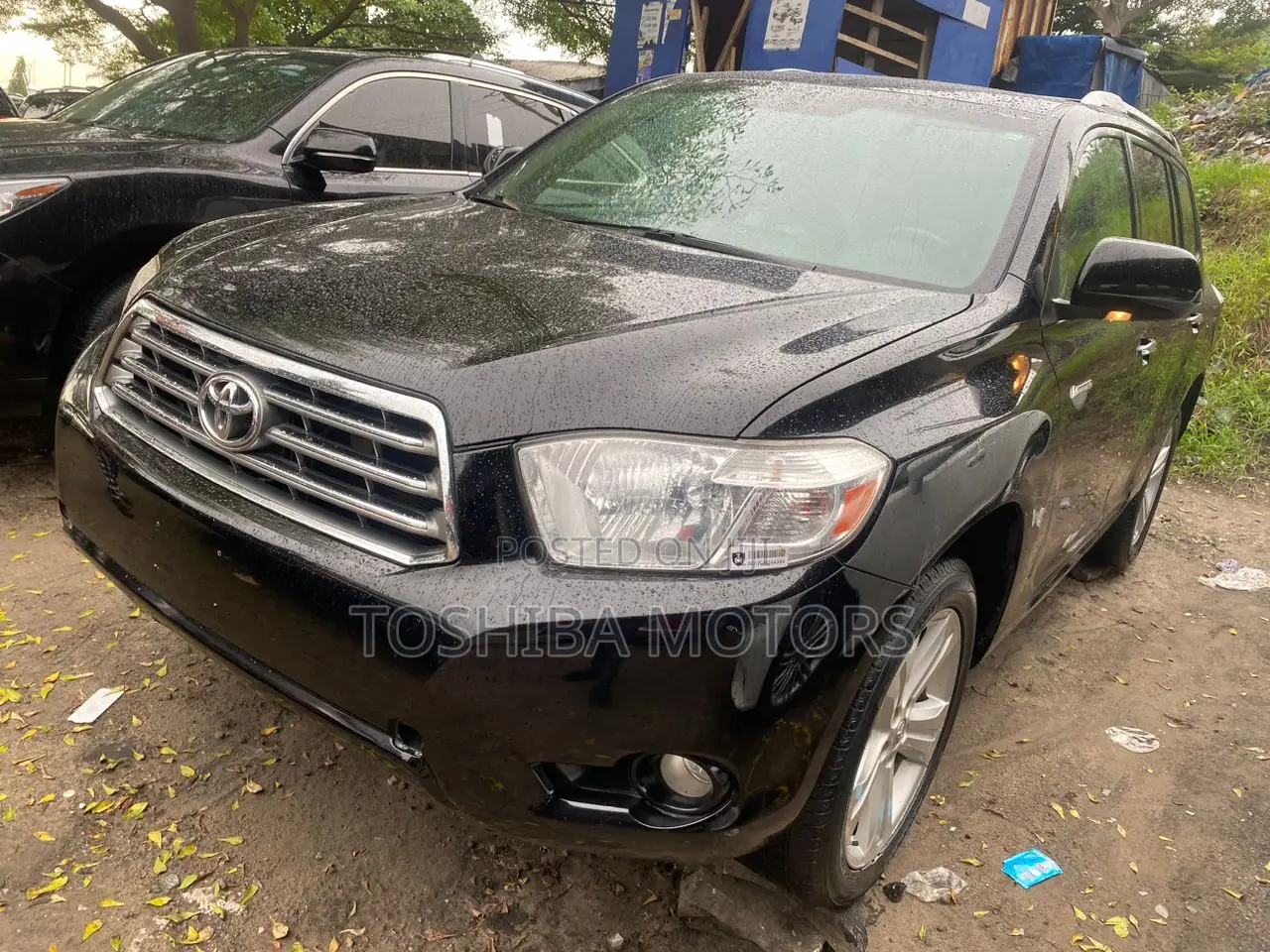 Toyota Highlander Limited 2008 Black