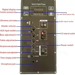 9v Digital Bluetooth Stereo Amplifier Board