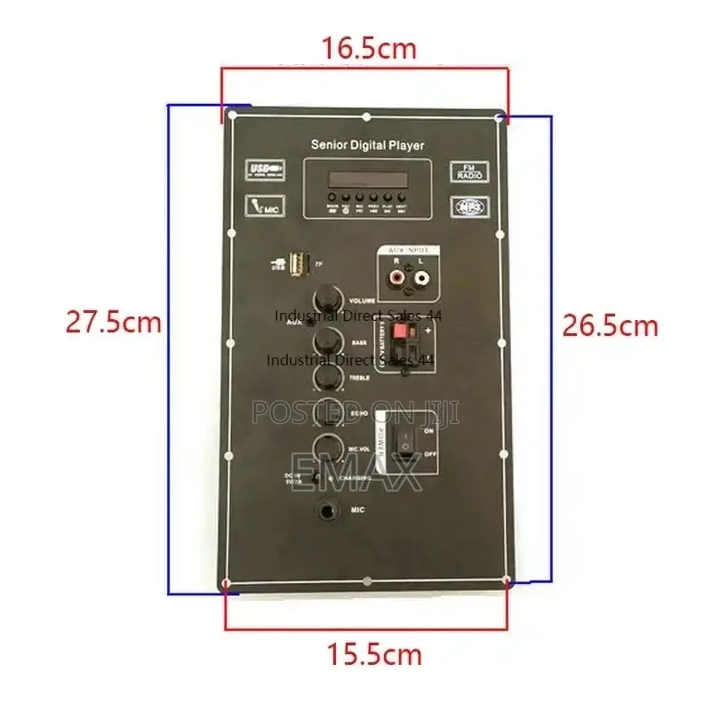 9v Digital Bluetooth Stereo Amplifier Board
