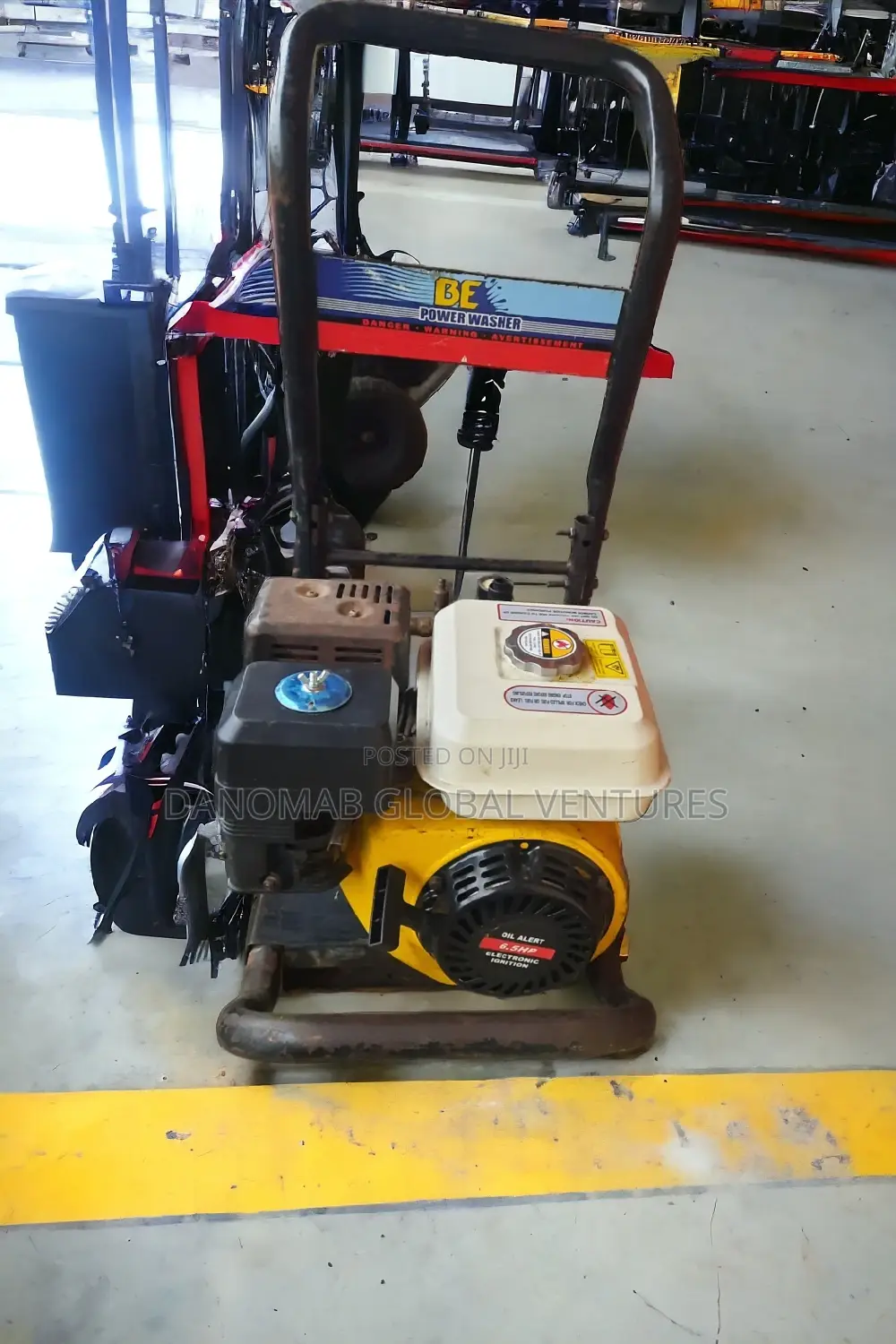Honda High Pressure Washer With Triplex Plunger Pump